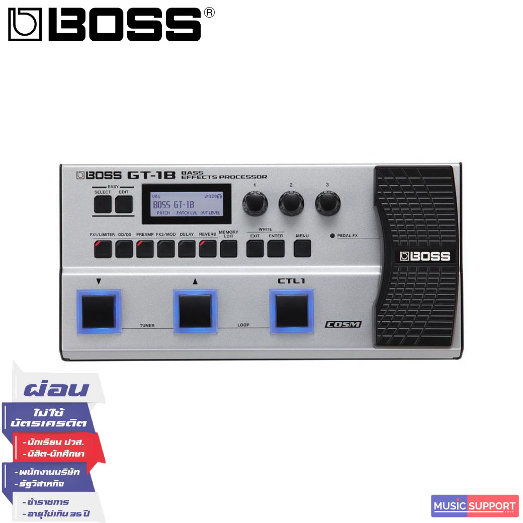 Boss GT-1B เอฟเฟคเบส