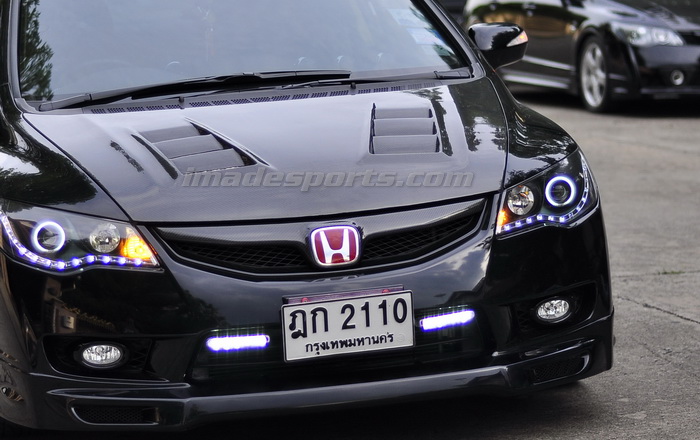 โคมไฟหน้า Civic FD Projector R8 style 2006-2012