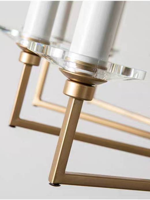 CT214A258 SOTMIA โคมไฟระย้าสไตล์ฝรั่งเศส โคมไฟห้องนั่งเล่นและห้องรับประทานอาหาร Lamp