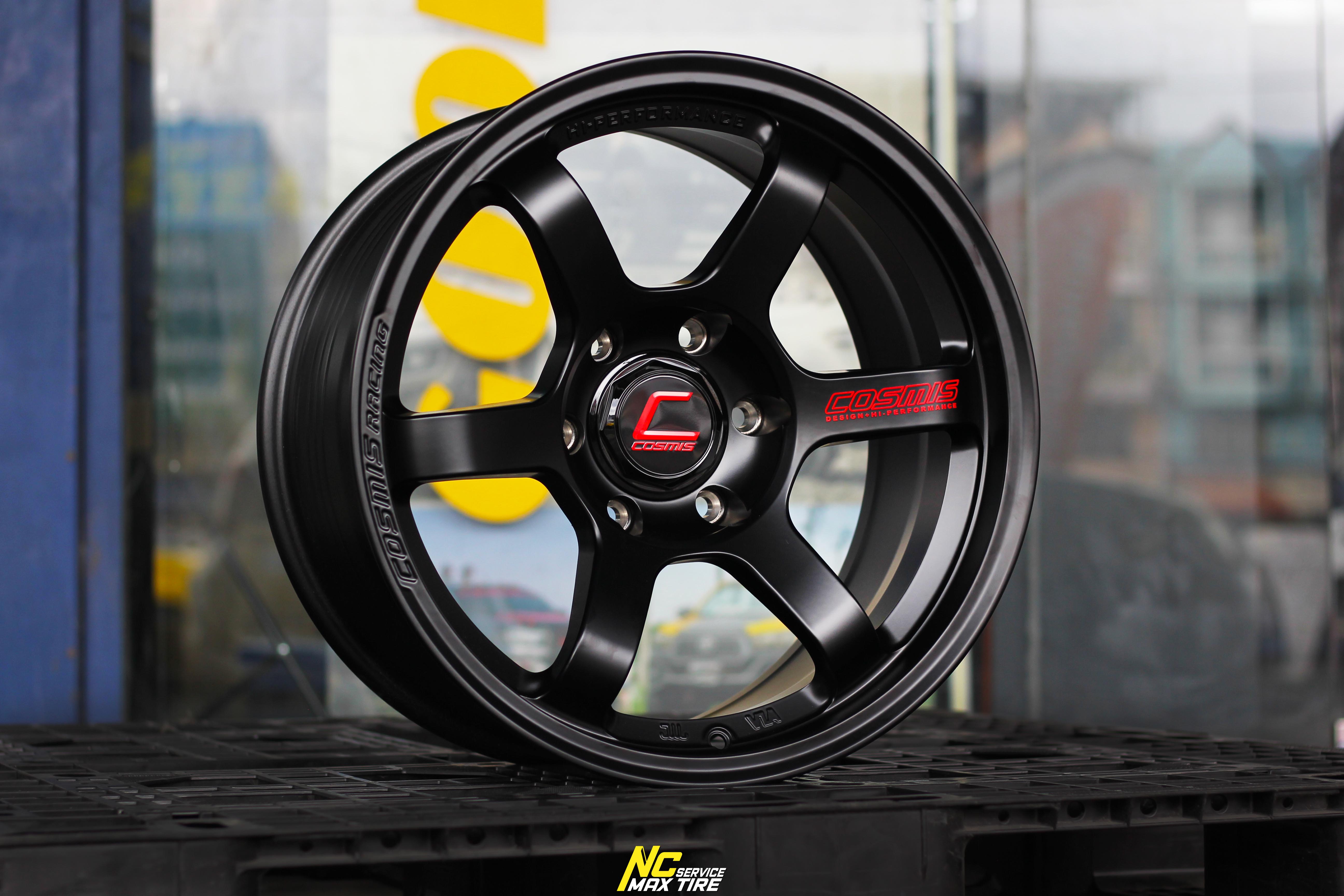 ล้อแม็กขอบ18 / Cosmis / RG-06SN / NEW GEN / 18×9.0 6H139.7 ET0 / ล้อแม็กสีดำด้าน SATIN BLACK / สำหรับ กระบะ และ PPV / ล้อแม็กสวยๆ / NCล้อแม็ก / NC