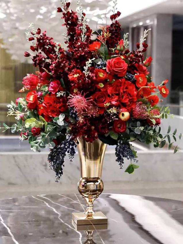 CT211E048 DECHOME Flower ornaments แจกันดอกไม้ ตกแต่งบ้าน ของขวัญขึ้นบ้านใหม่ ของขวัญ