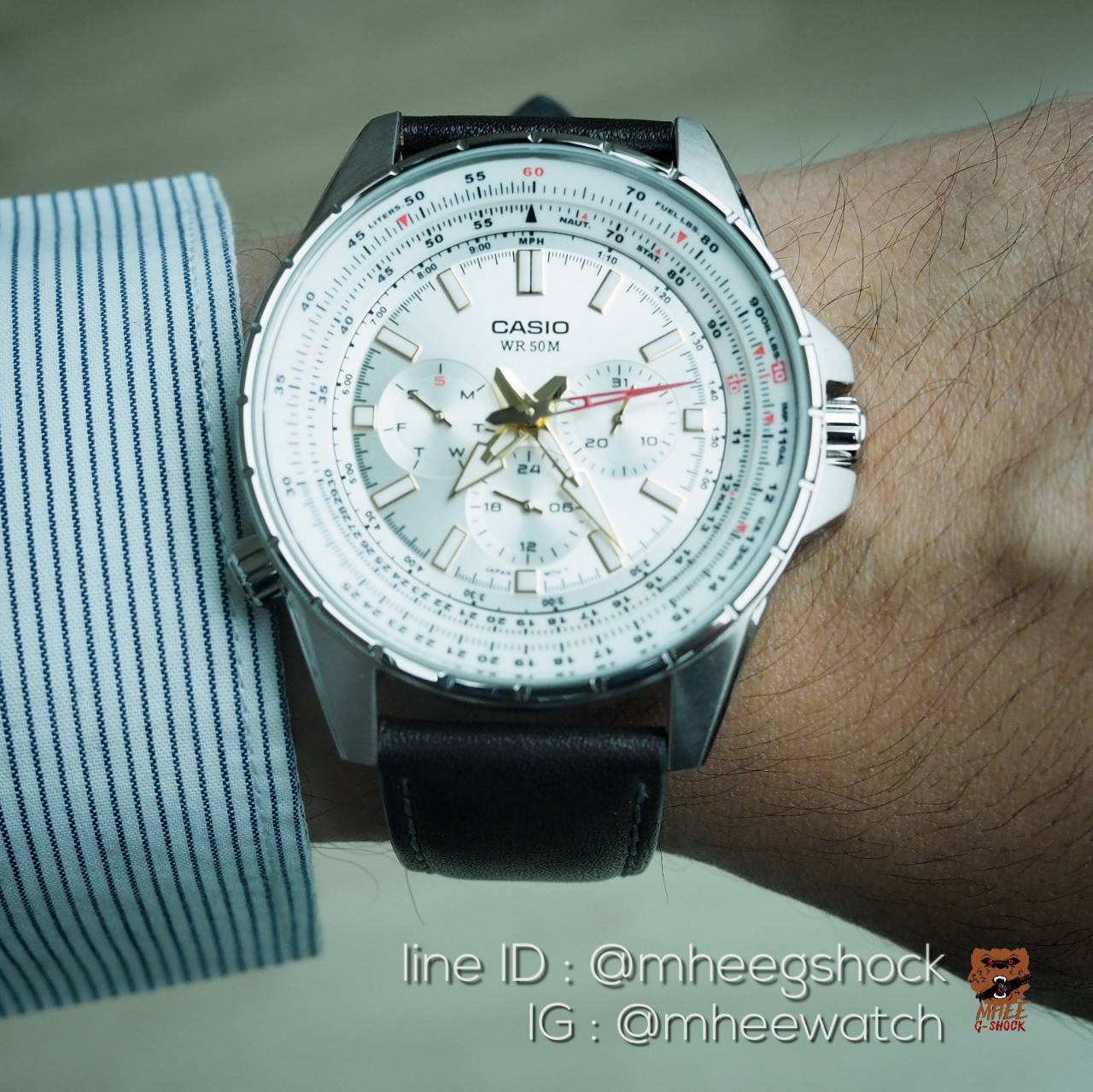 นาฬิกาข้อมือ Casio Gravity Master ของแท้ 100% ประกันศูนย์ Central