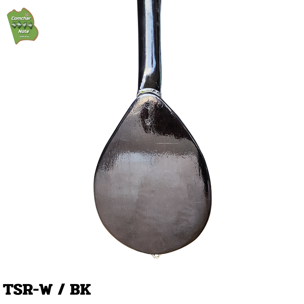 พิณโปร่งหัวนาค คำชะโนด รุ่น "ท่าสำราญ" ทรงหยดน้ำ