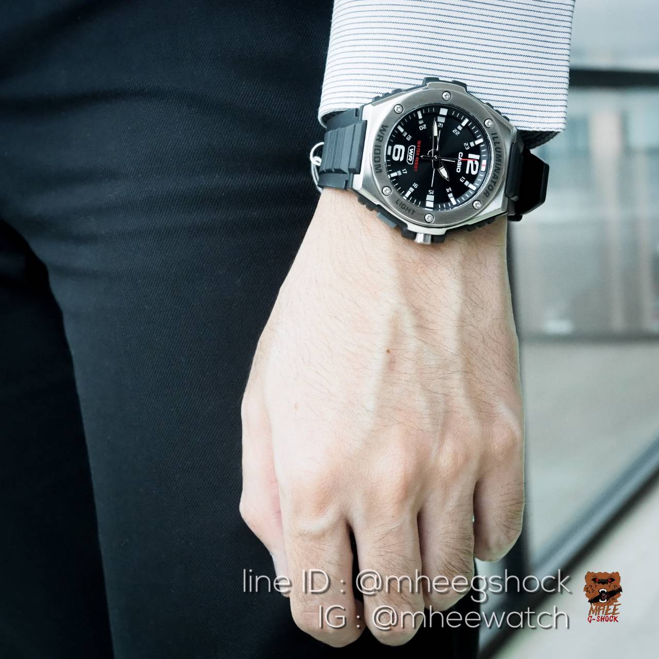 นาฬิกาคาสิโอ้ Casio Steel Sport ของแท้ 100% รับประกันศูนย์ Central