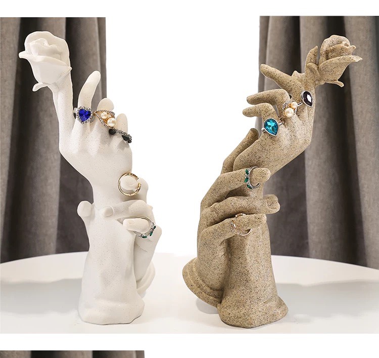 CT028D003 HOMMY ที่ใส่สร้อยคอ ที่ใส่แหวน ที่ใส่แหวนโชว์ ที่ใส่สร้อยข้อมือ ที่ใส่สร้อย มือใส่แหวน ring necklace