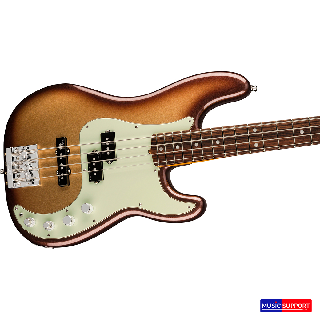 เบสไฟฟ้า Fender American Ultra Precision Bass®RW Mocha Burst