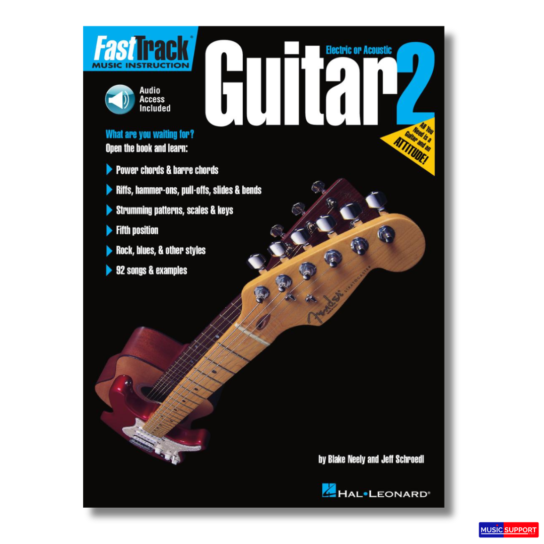 หนังสือเรียนกีตาร์ Fast Track Guitar Method Book 2