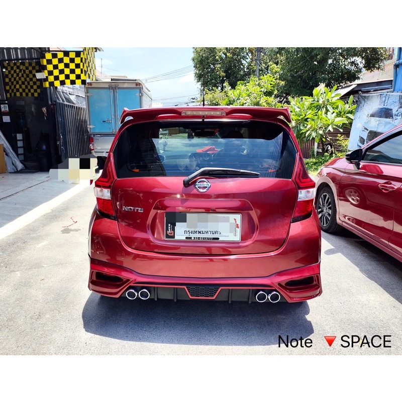 ชุดแต่งรอบคัน Nissan Note ทรงศูนย์ OEM, Space สเกิร์ต นิสสันโน๊ต แต่งสวย ของแต่งโน๊ต ราคาไม่แรง