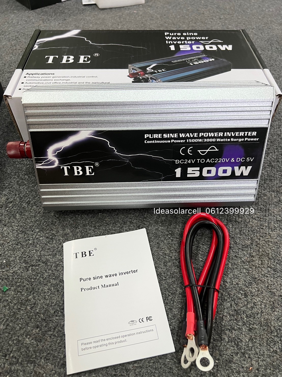 Inverter TPE PURE SINE WAVE 24v 1500W ชิ้น 2023-04-19 09:08:14 2023-04-19 09:08:14