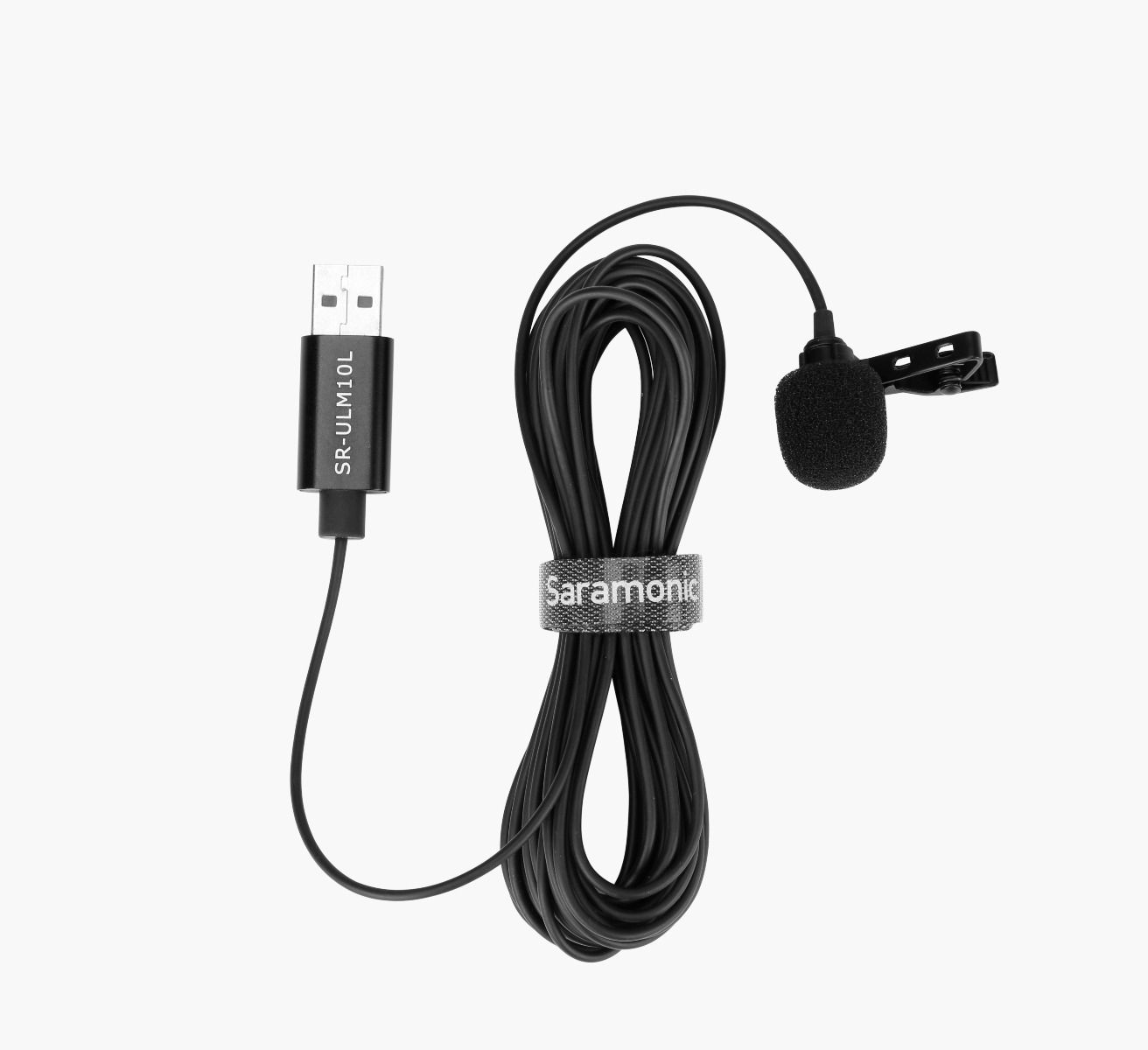 Saramonic SR-ULM10L ไมโครโฟนแบบสายหนีบปกเสื้อ ความยาว 6 เมตร เชื่อมต่อแบบ USB-A