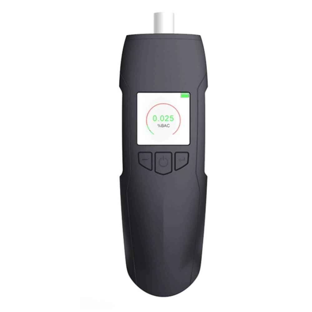 เครื่องเป่าแอลกอฮอล์ AT8070 เซ็นเซอร์ Fuel-cell sensor ที่จะตรวจจับสารแอลกอฮอล์ได้เท่านั้น มีความแม่นยำระดับเชื่อถือได้ มาพร้อมหน้าจอแสดงผล LCD ใช้งานง่าย ตรวจสอบไวและต่อเนื่อง รับประกันสินค้า 6 เดือน (มีใบเซอร์ในตัว)