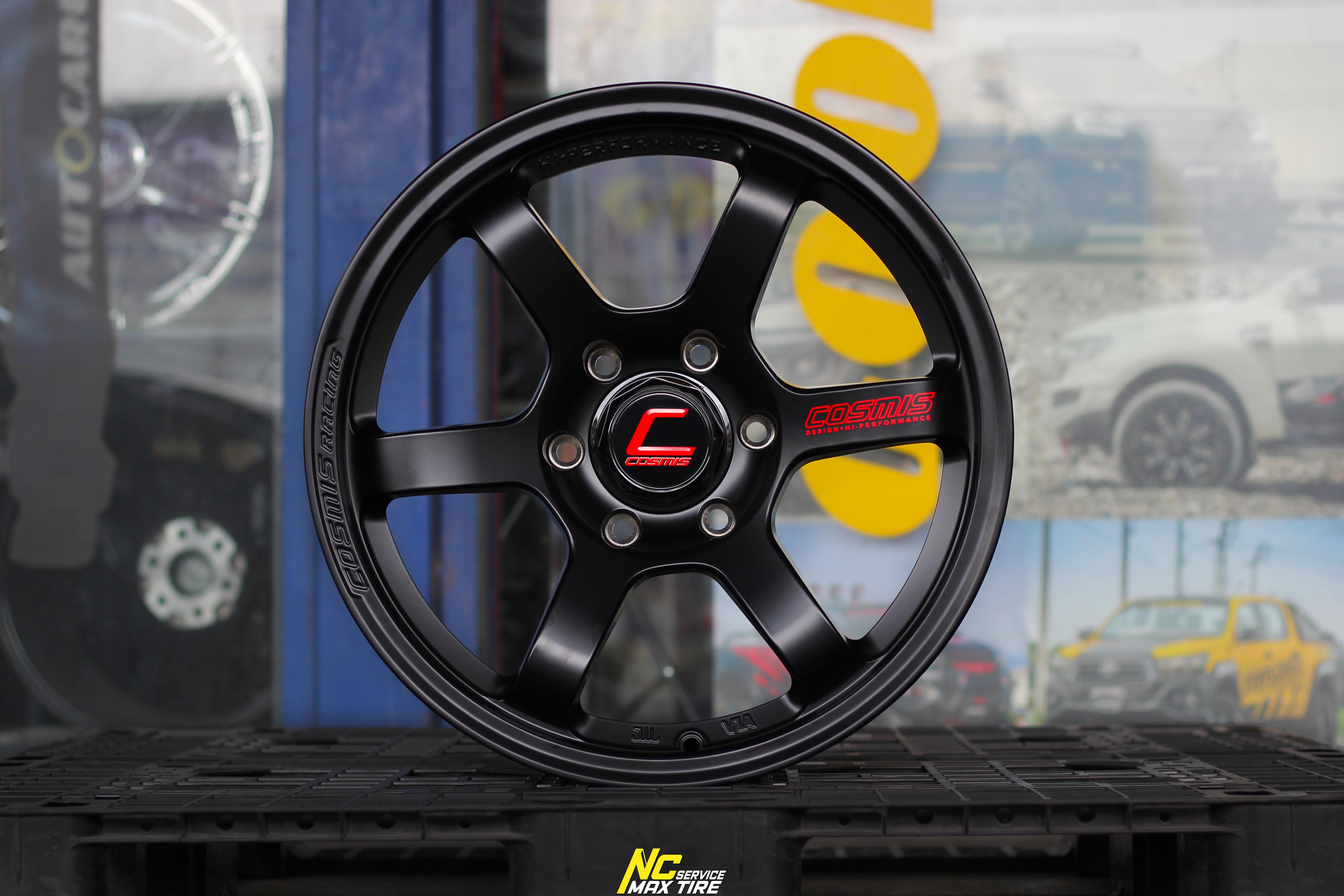ล้อแม็กขอบ18 / Cosmis / RG-06SN / NEW GEN / 18×9.0 6H139.7 ET0 / ล้อแม็กสีดำด้าน SATIN BLACK / สำหรับ กระบะ และ PPV / ล้อแม็กสวยๆ / NCล้อแม็ก / NC