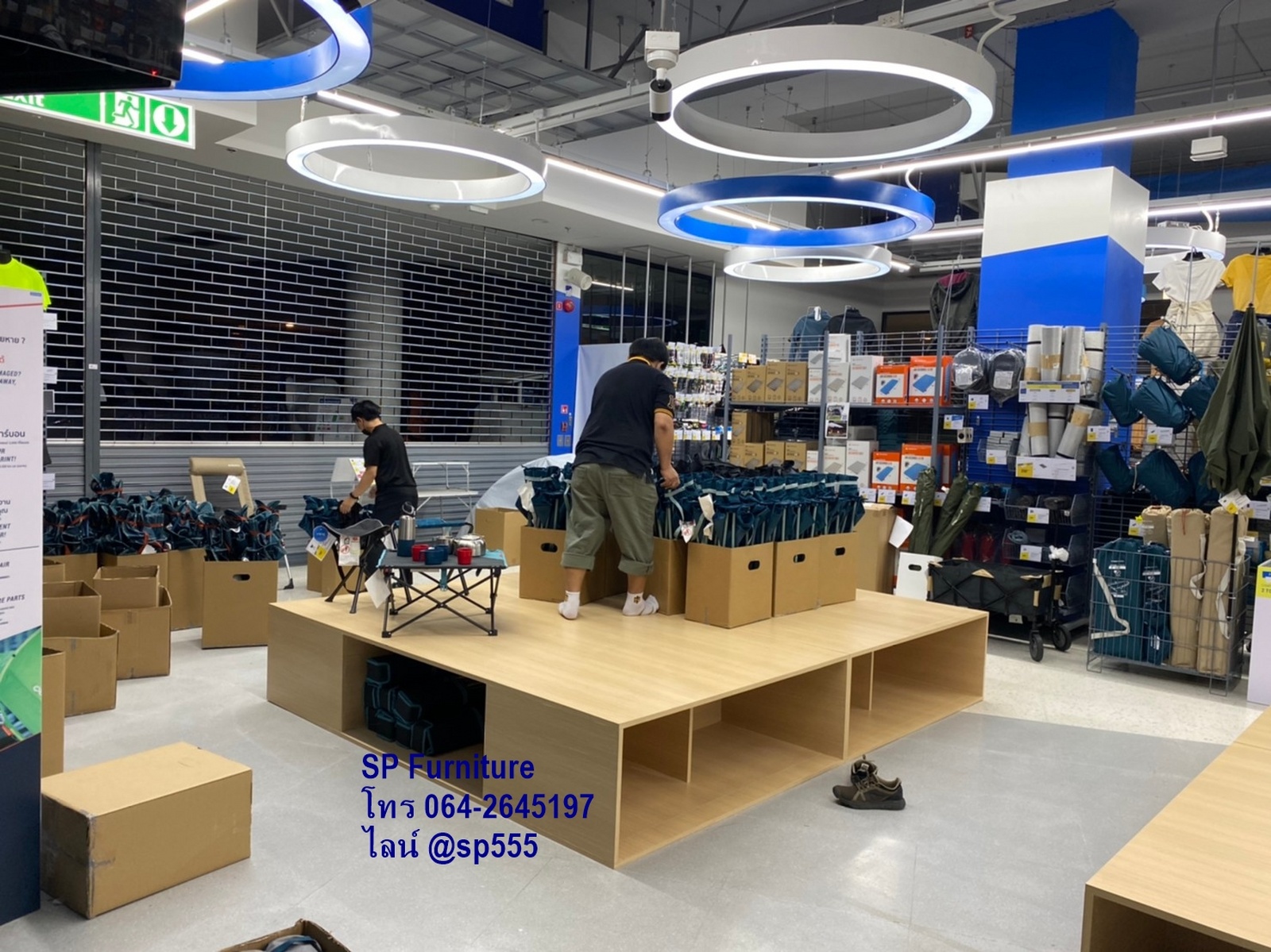 ชั้นโชว์สินค้า (Decathlon สาขา โคราช)