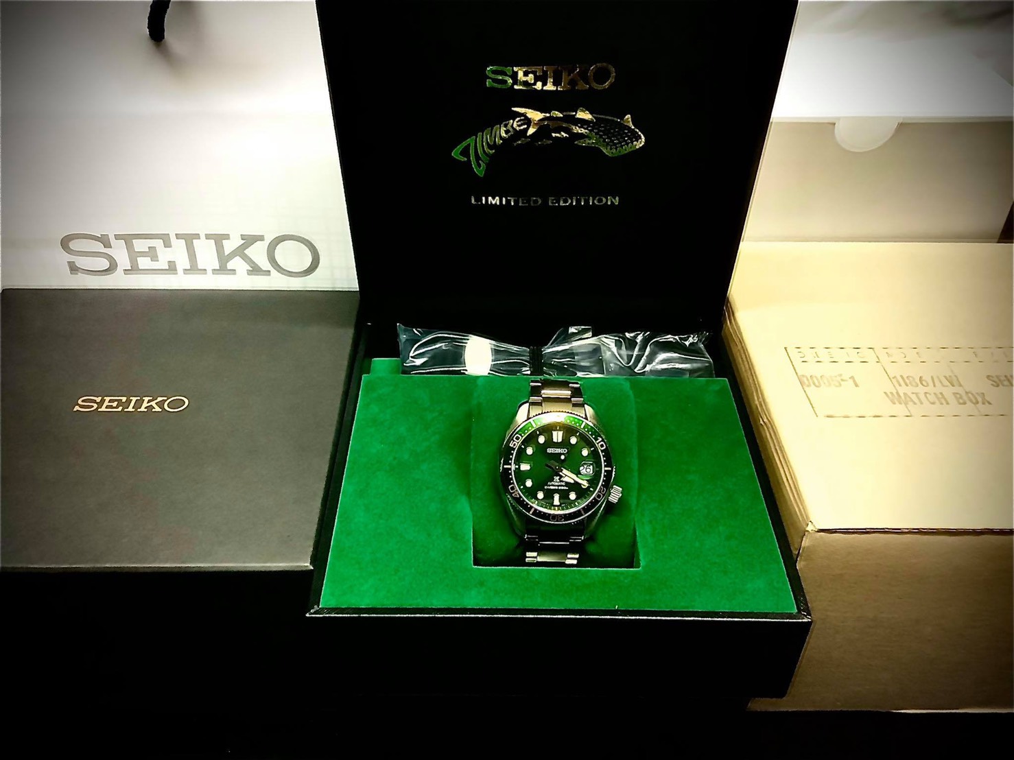 Seiko Prospex Zimbe Limited 1200เรือนในโลก ฉลามวาฬตัวใหม่ No.12