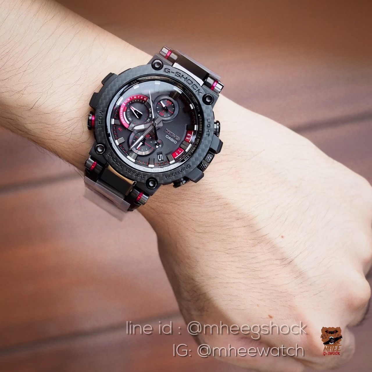 G-shock MT-G Bluetooth Carbon MTG-B1000XBD-1A ของแท้