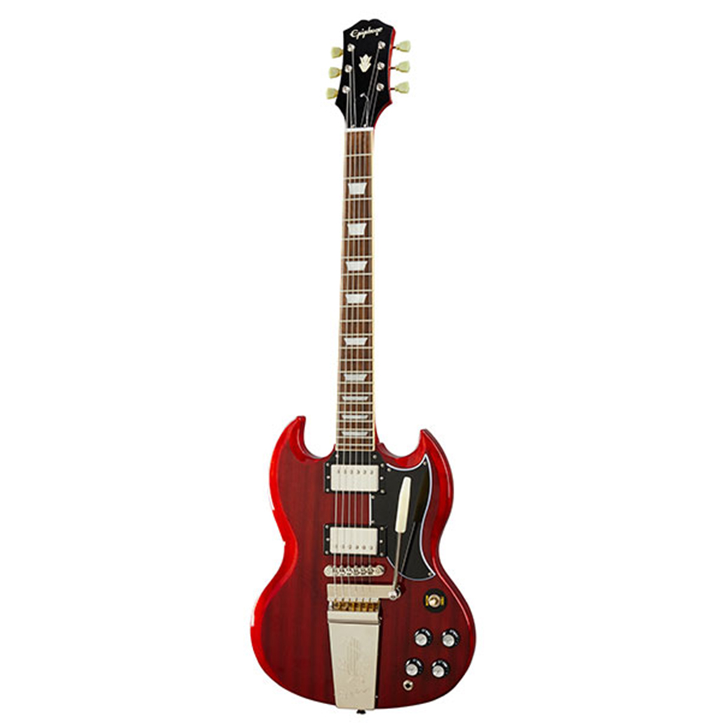 กีต้าร์ไฟฟ้า Epiphone SG Standard 61 Maestro Vibrola Vintage Cherry