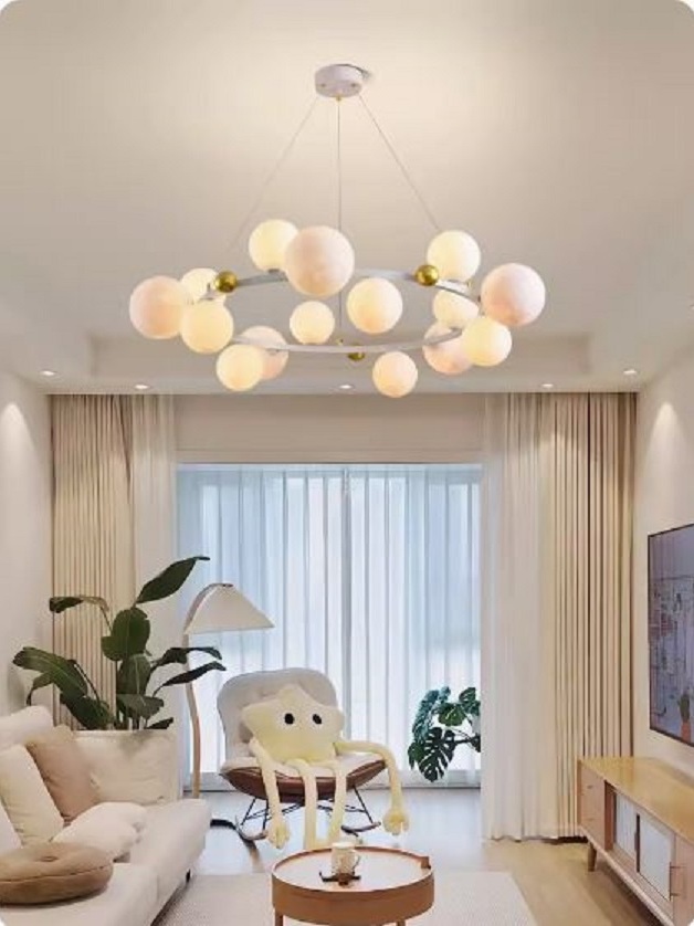CT206A238 SOTMIA chandelier โคมไฟดวงจันทร์ โคมไฟห้องนอน Moon Light
