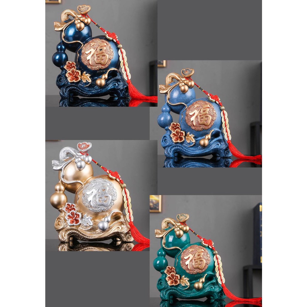 CT142B091 HAOYUN น้ำเต้าดูดทรัพย์ น้ำเต้า ของมงคล ลูกน้ำเต้า