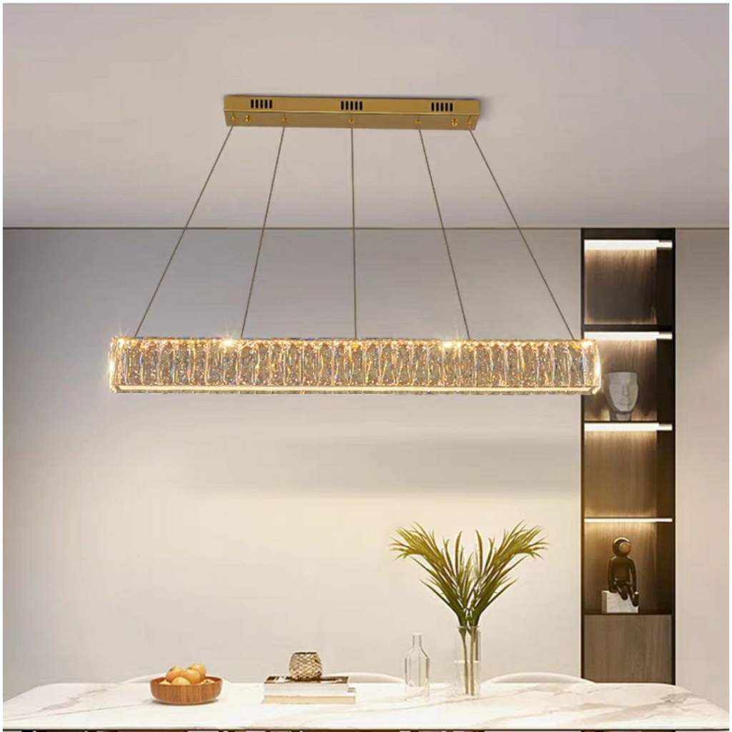 CT181A135 SOTMIA โคมไฟระย้าห้องรับประทานอาหาร โคมไฟระย้า โคมไฟคริสตัล โคมไฟห้องรับประทานอาหาร โคมไฟบาร์