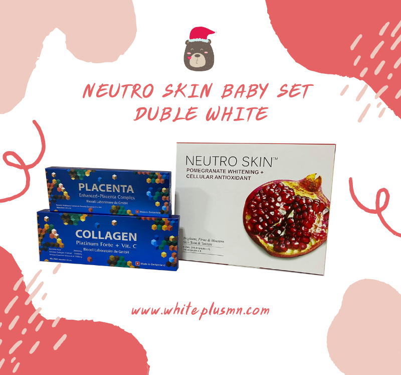 SET nutroskin duble white