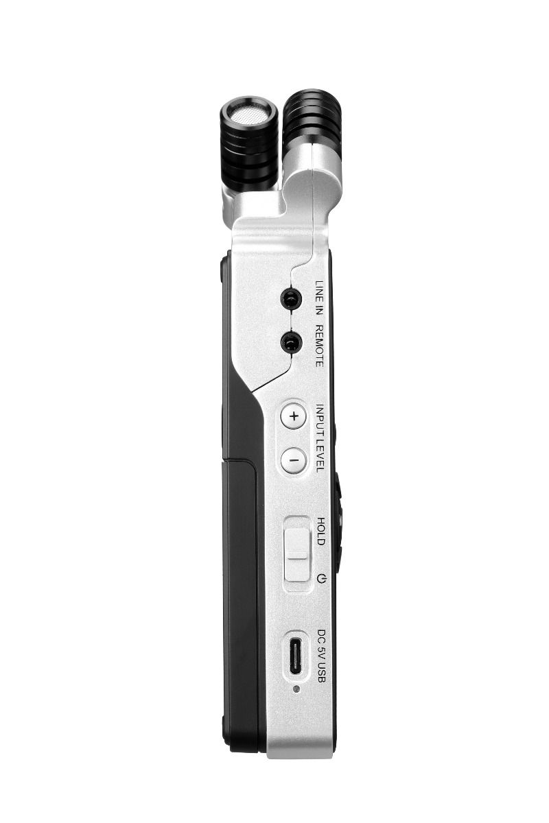 Saramonic SR-Q2M เครื่องบันทึกเสียงแบบพกพาพร้อมไมโครโฟน Stereo รูปแบบ X / Y ในตัว มีช่อง Line Out แบบ 3.5 เพื่อบันทึกผ่านกล้องหรือโทรศัพท์มือถือ และอุปกรณ์อื่นๆ (ต่างจาก SR-Q2 เรื่อง วัสดุตัวเครื่องทำจาก อลูมิเนียม และมี Remote Control กับ Lavalier Microp
