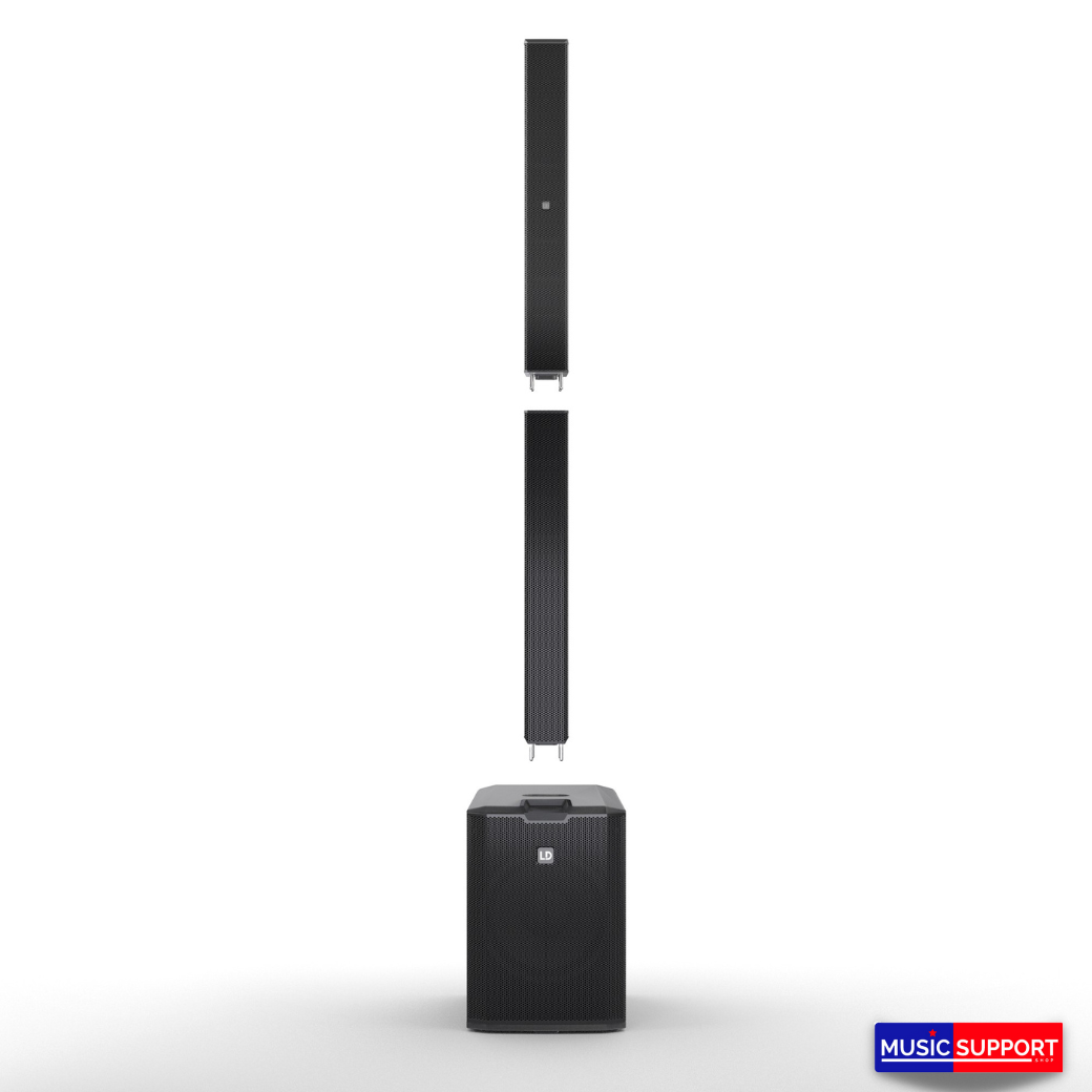 LD Systems MAUI® 28 G3 Compact cardioid column PA system, black