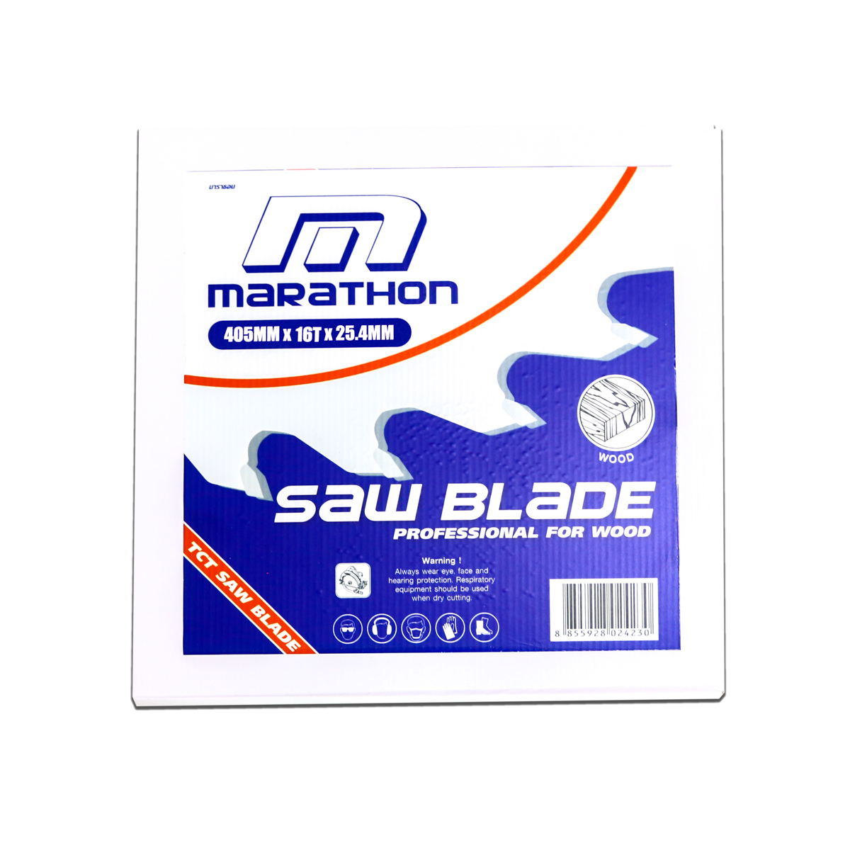 MARATHON ใบตัดไม้ฟันคาร์ไบค์ 16นิ้ว(405mm) ใบเลื่อยวงเดือน 16นิ้ว (16ฟัน 24ฟัน 30ฟัน 40ฟัน 60ฟัน)