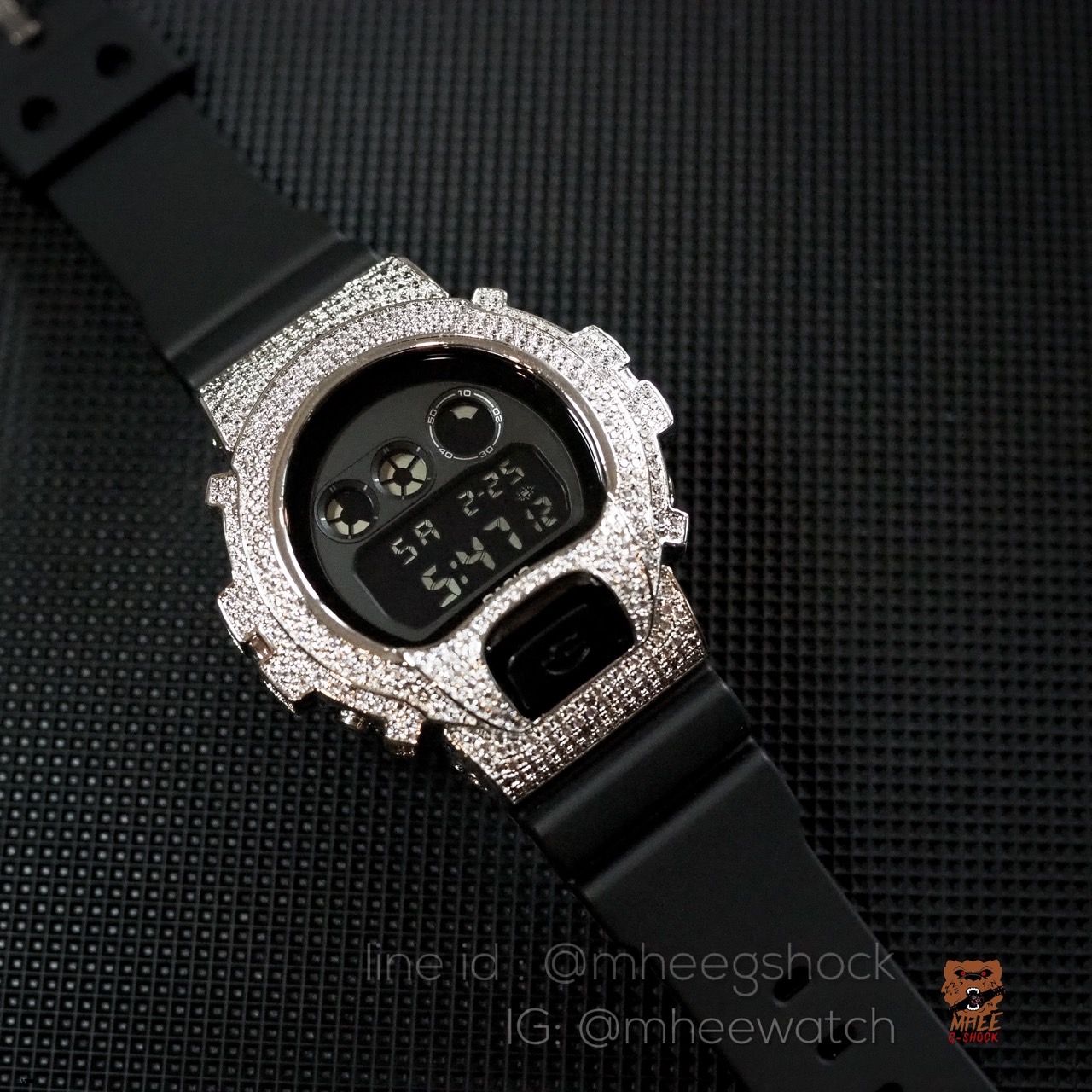 G-Shock Bling Silver รุ่น DW-6900