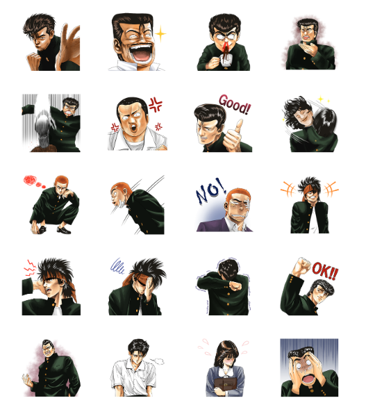 ขายสติกเกอร์ไลน์ ROKUDENASHI BLUES