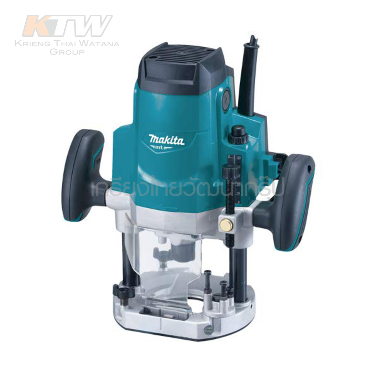 MAKITA เครื่องเร้าเตอร์ไฟฟ้า ขนาดหัวจับดอก 1/2 นิ้ว (12 มม.) กำลังไฟที่ใช้ 1,650 วัตต์ รุ่น M3600B