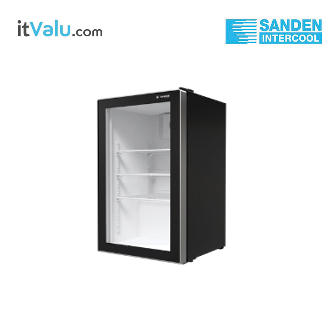 ตู้แช่เย็น SANDEN มินิบาร์ สีดำ รุ่น SPE-0105 ความจุ : 100 ลิตร (3.5 คิว) ขนาด : 47 x 46.8 x 83 cm. รับประกันความเย็น 1 ปี : คอมเพรสเซอร์ 5 ปี