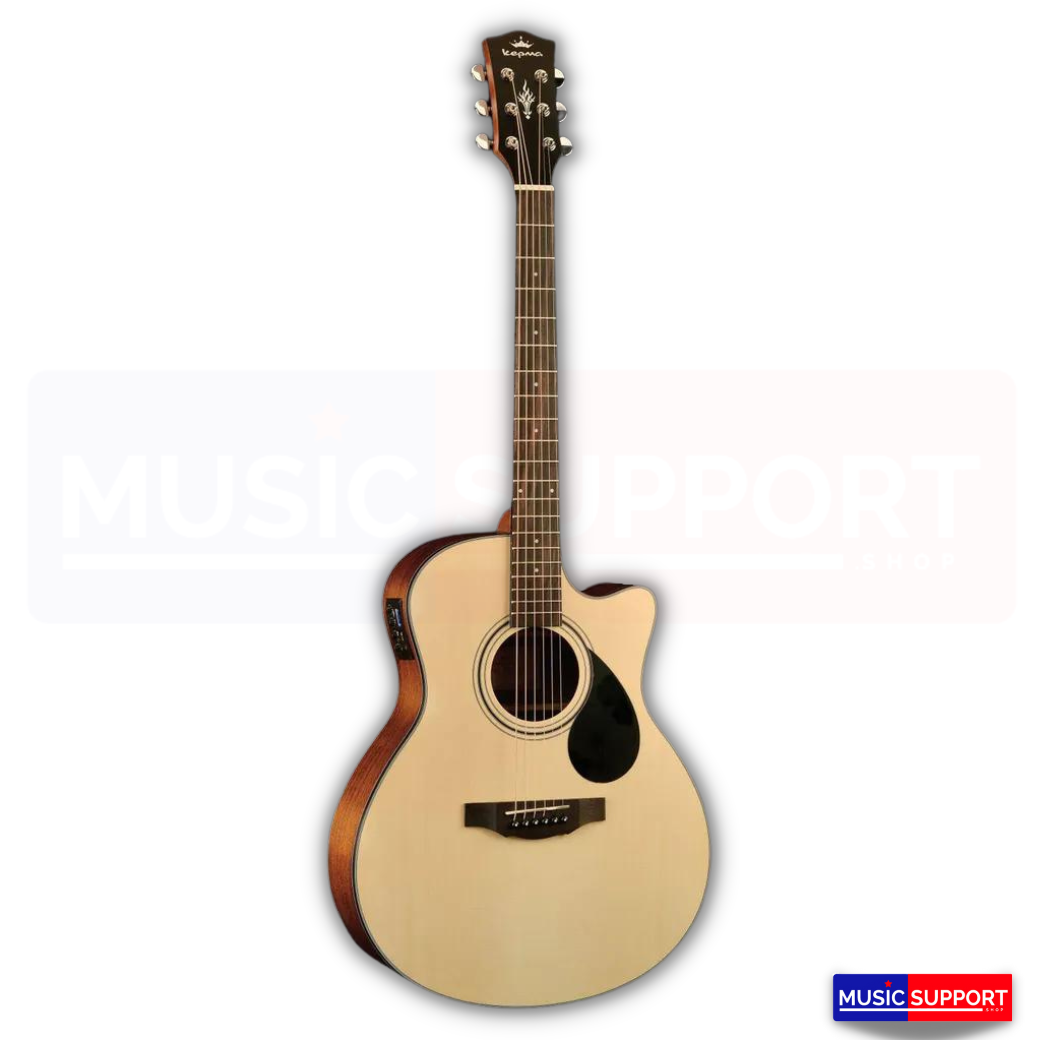 Kepma EACE K10 กีตาร์โปร่งไฟฟ้า TransAcoustic