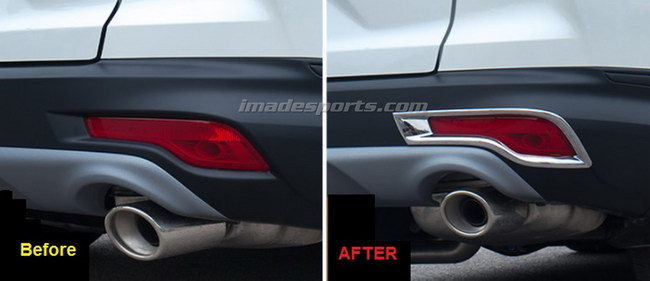 คิ้วตกแต่งกันชนหน้าและหลัง CRV (2018-2021)