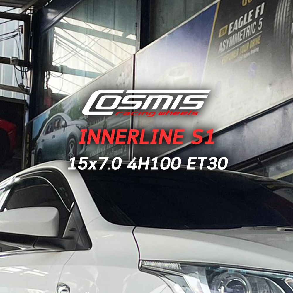 [ NCรีวิว.EP330 ] TOYOTA YARIS กับล้อแม็กในตำนาน Cosmis INNERLINE S1
