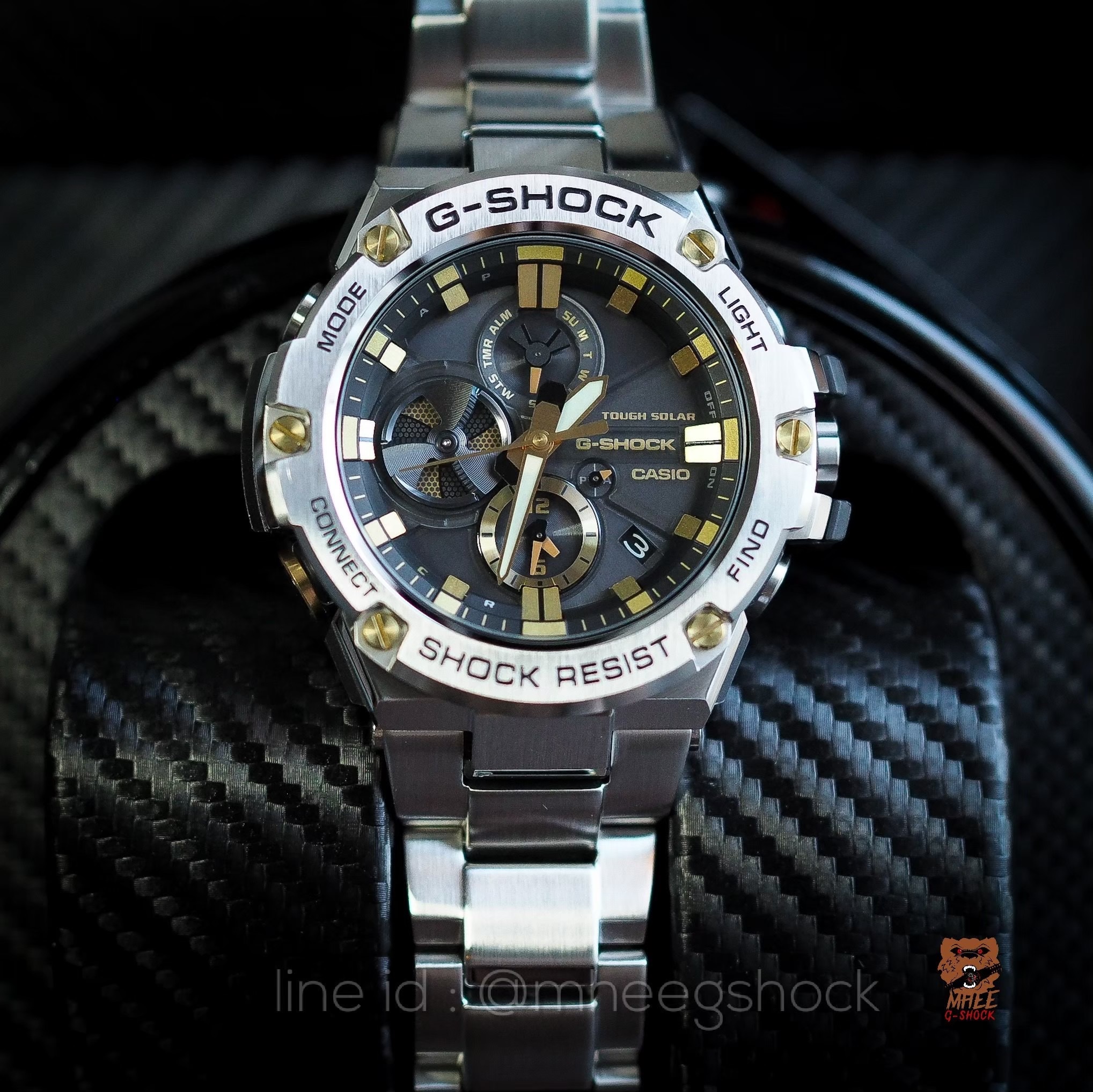 นาฬิกา Casio G-Shock G-Steel รุ่น GST-B100D-1A9 (RARE ITEM) ของแท้
