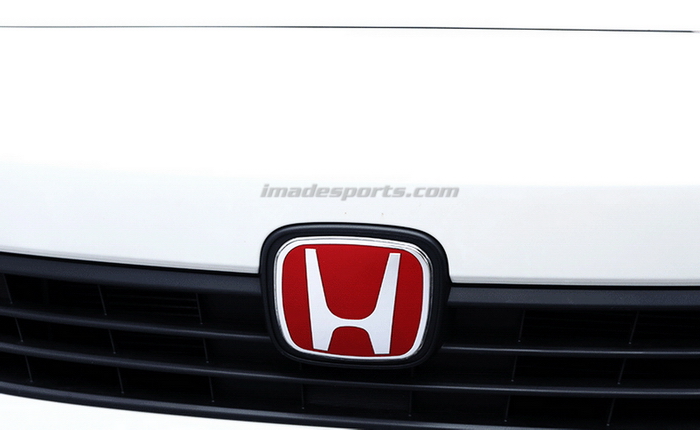 Logo Honda Type R สปอร์ตหน้า หลัง และพวงมาลัย (แดง/ดำ/ดำแดง)