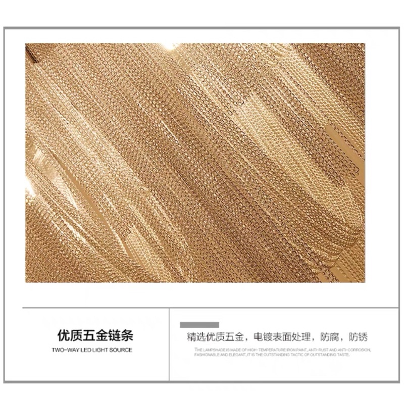 CT119A047 SOTMIA #แชนเดอเรีย CHANDELIER แชนเดอเรียพู่ Tassel chandelier โคมไฟ led โคมไฟโมเดิล โคมไฟระย้าเพดาน