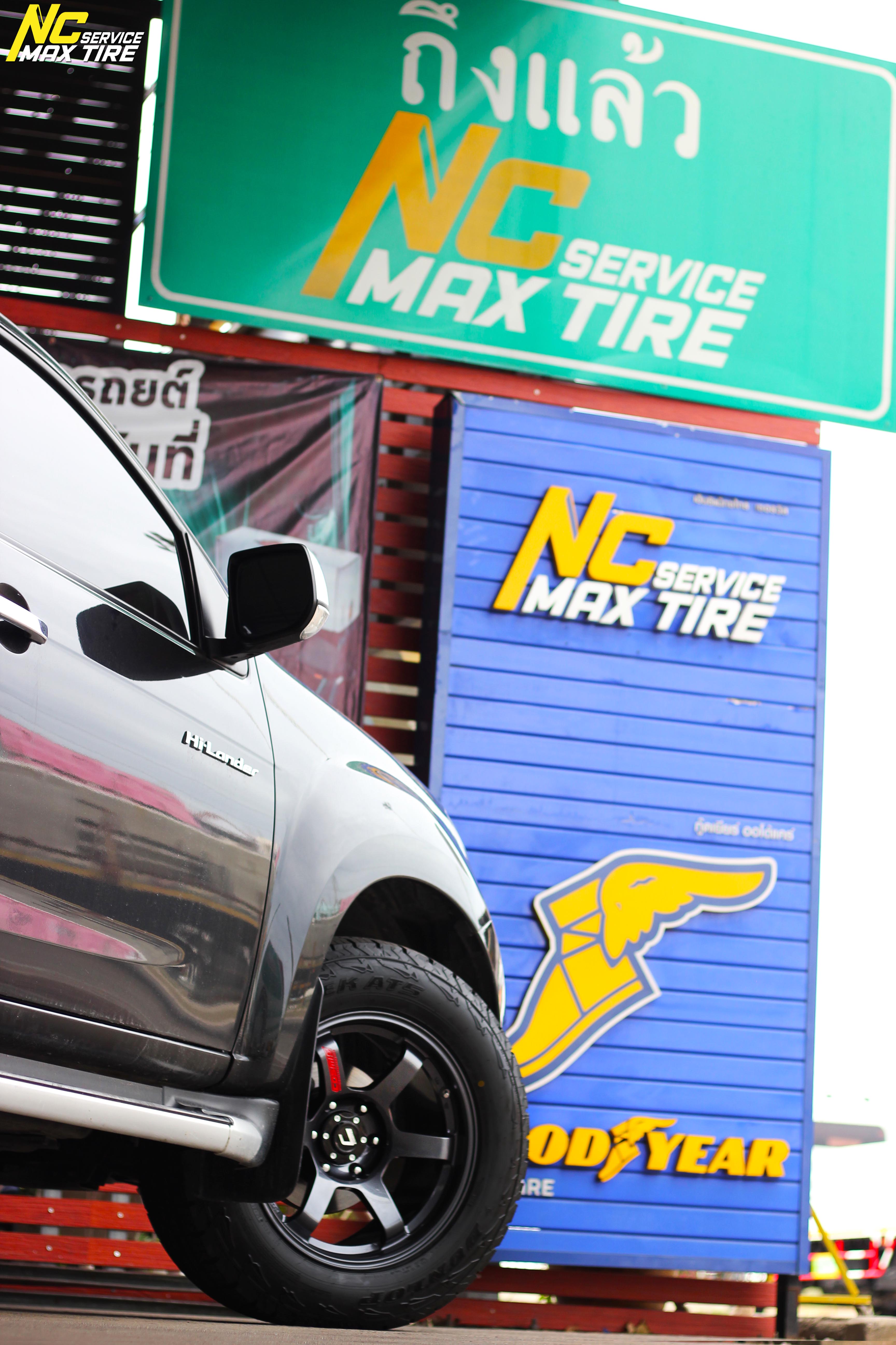 ISUZU DMAX / ล้อแม็กขอบ18 / ล้อแม็กสำหรับรถกระบะ / Cosmis / RG-06SR / ล้อแม็กสีเทากัล / 18x9.0 6H139.7 ET0 / ล้อแม็กสวยๆ / NCล้อแม็ก / ล้อแม็กSUV / ล้อแม็กPPV / NC