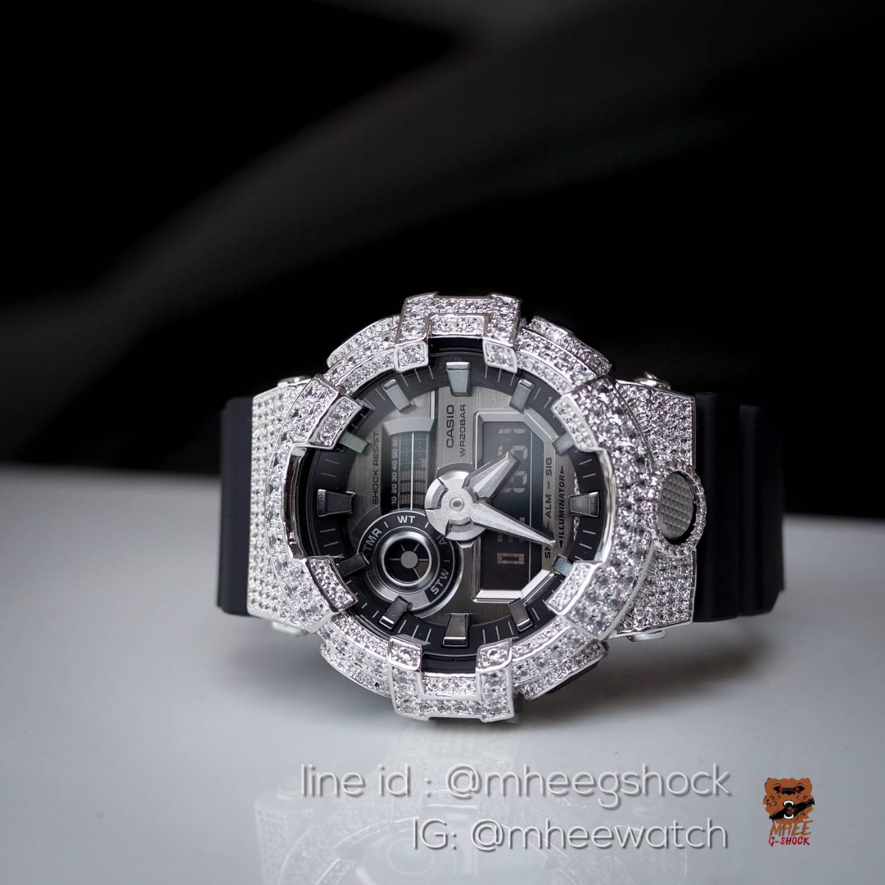 G-Shock Bling Silver รุ่น GA-710