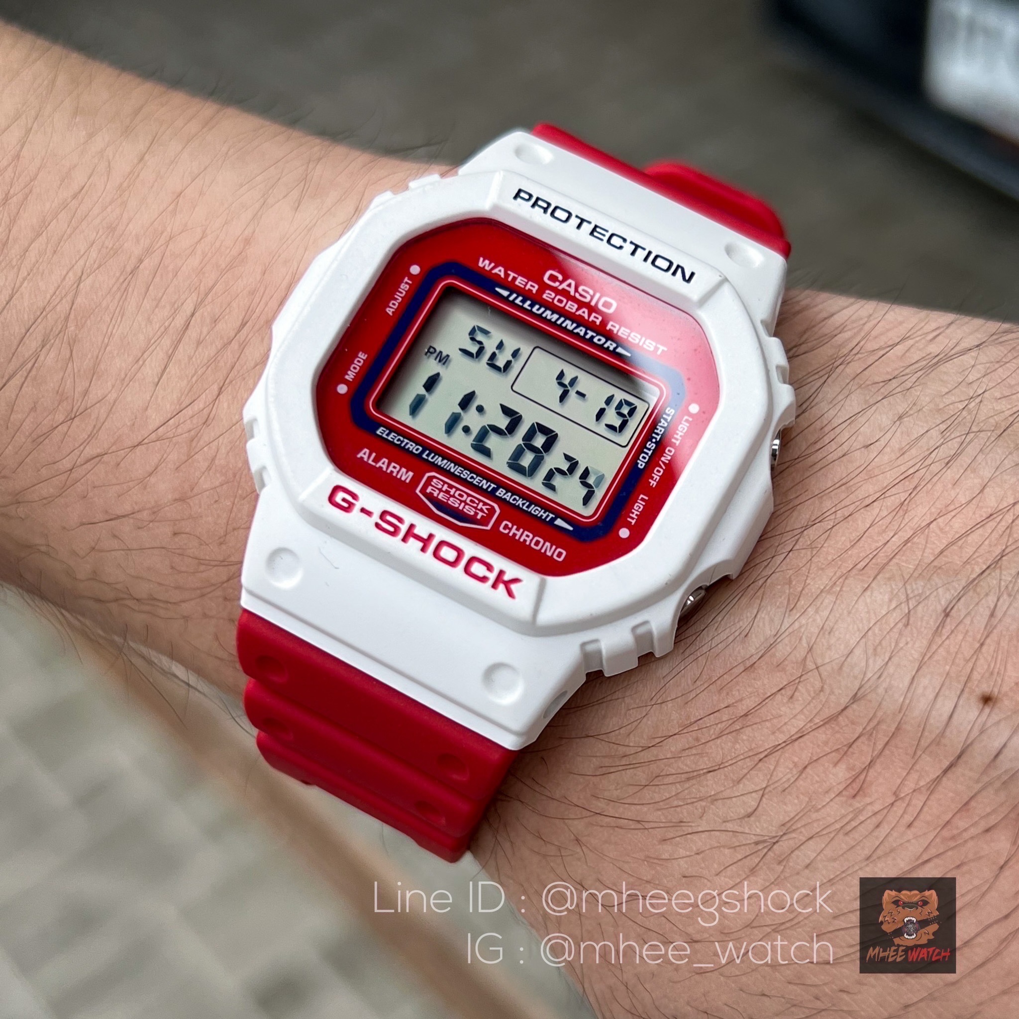 G-Shock Vintage Coke DW-5600TB (เลิกผลิตแล้ว) ของแท้ ประกันศูนย์