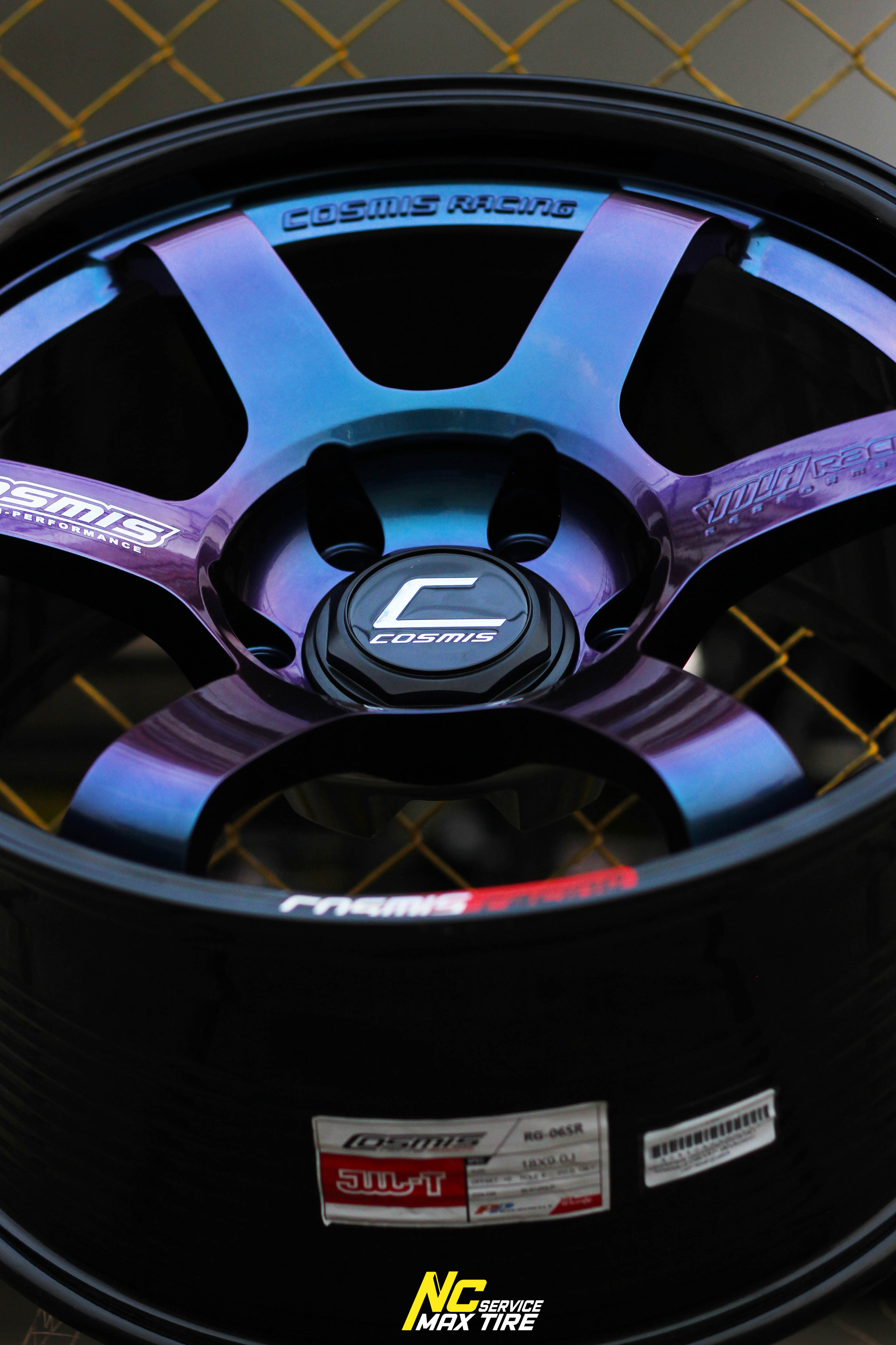 ล้อแม็กสวยๆ / ล้อแม็กขอบ18 / Cosmis / RG-06SR / ล้อแม็กสีพิเศษ / 18x9.0 6H139.7 ET0 / Custom Color / Power Blue / ล้อแม็กสำหรับรถกระบะตัวสูง / SUV / PPV
