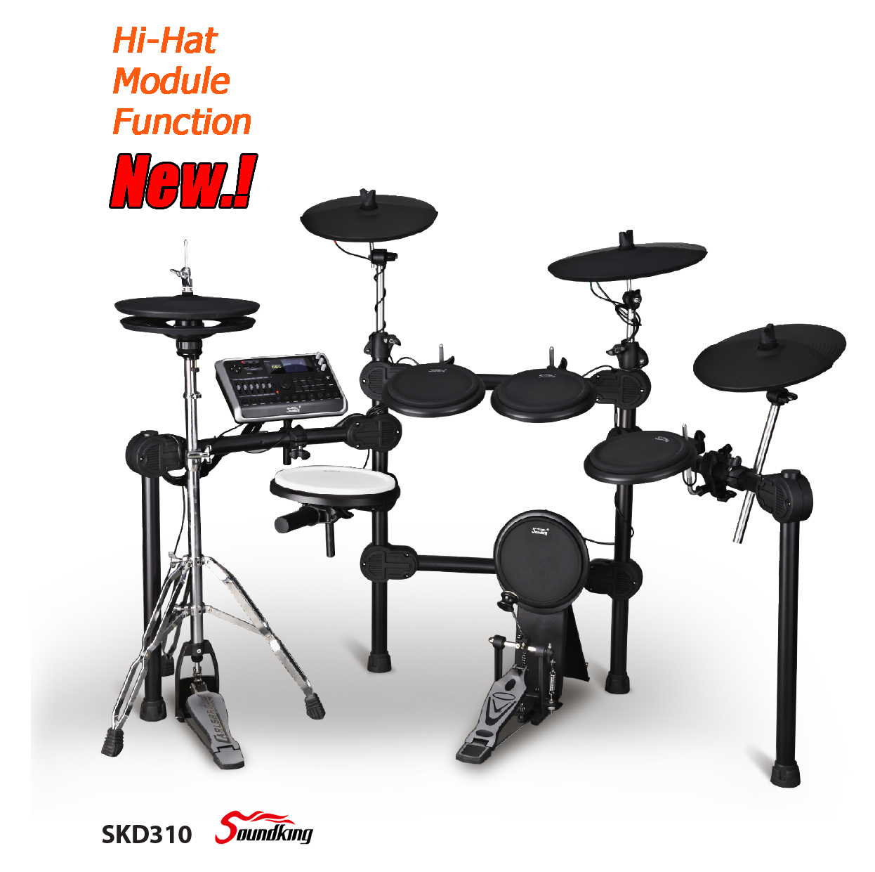 กลองชุดไฟฟ้า Sound King SKD310