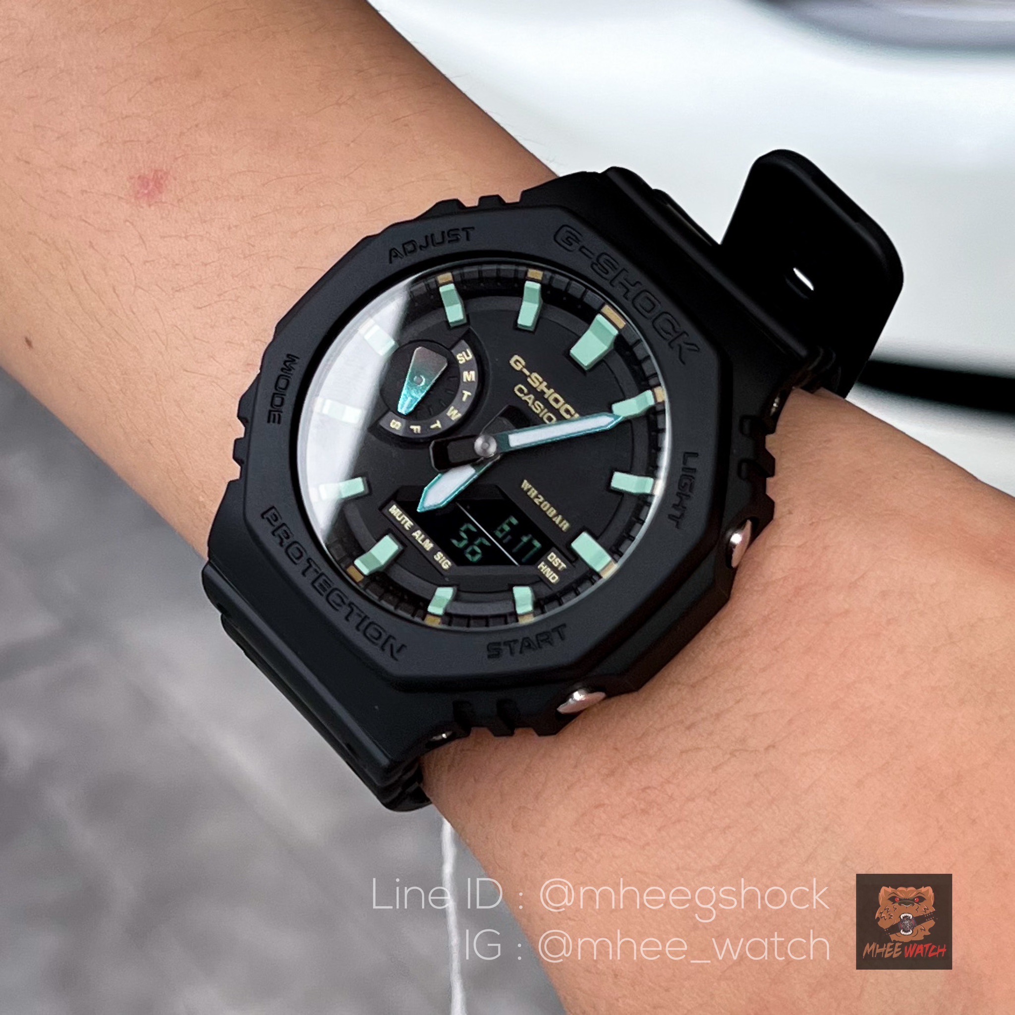 G-Shock Black Mint ของแท้ ประกันศูนย์ cmg
