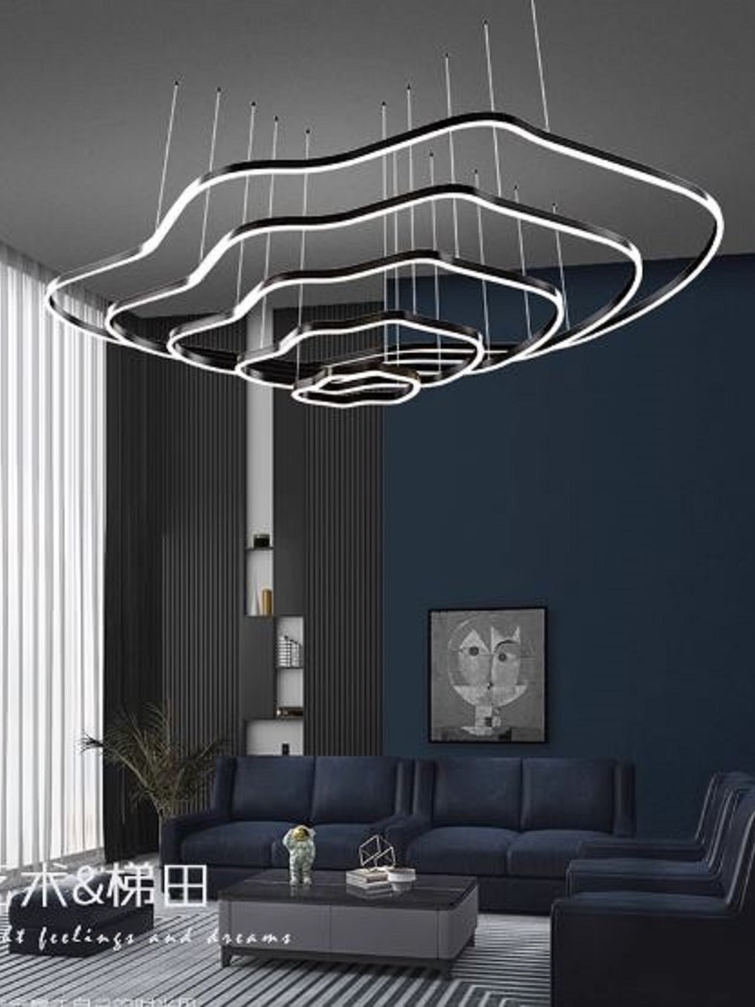 CT206A237 SOTMIA chandelier duplex floor โคมระย้า โคมโถงบรรได แชนเดอเรีย Lamp ไฟยาว