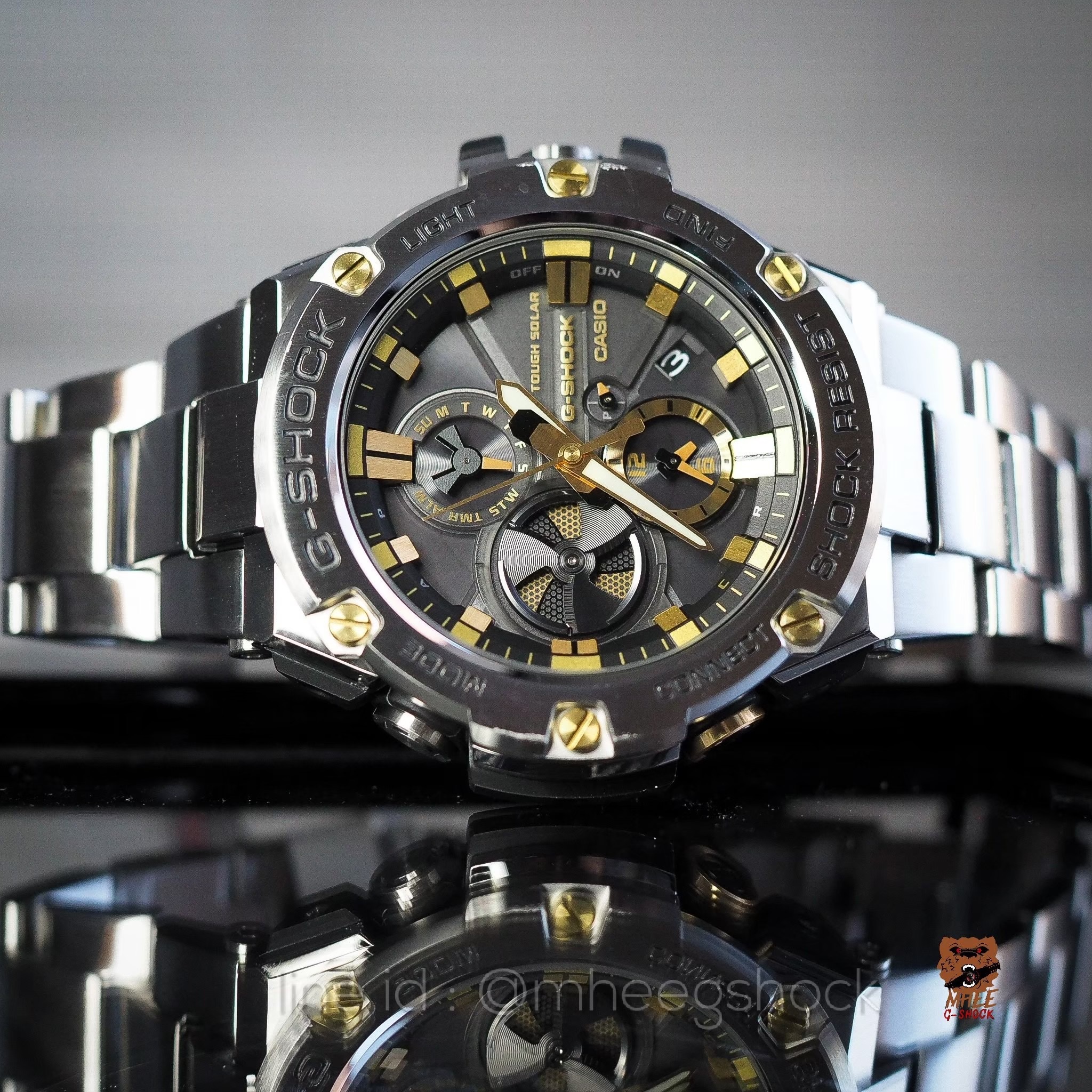 นาฬิกา Casio G-Shock G-Steel รุ่น GST-B100D-1A9 (RARE ITEM) ของแท้