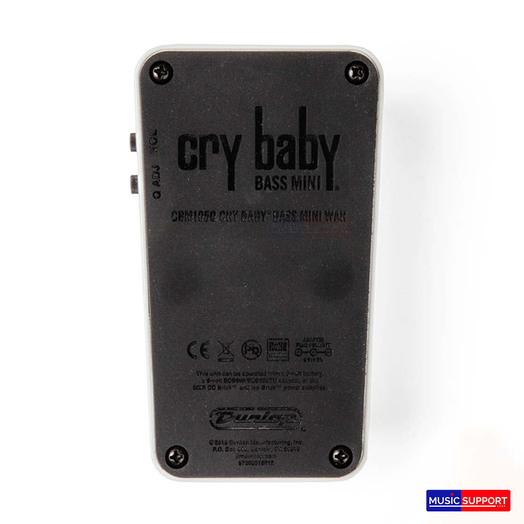 เอฟเฟคเบส Jim Dunlop CBM105Q Cry Baby Mini Bass Wah