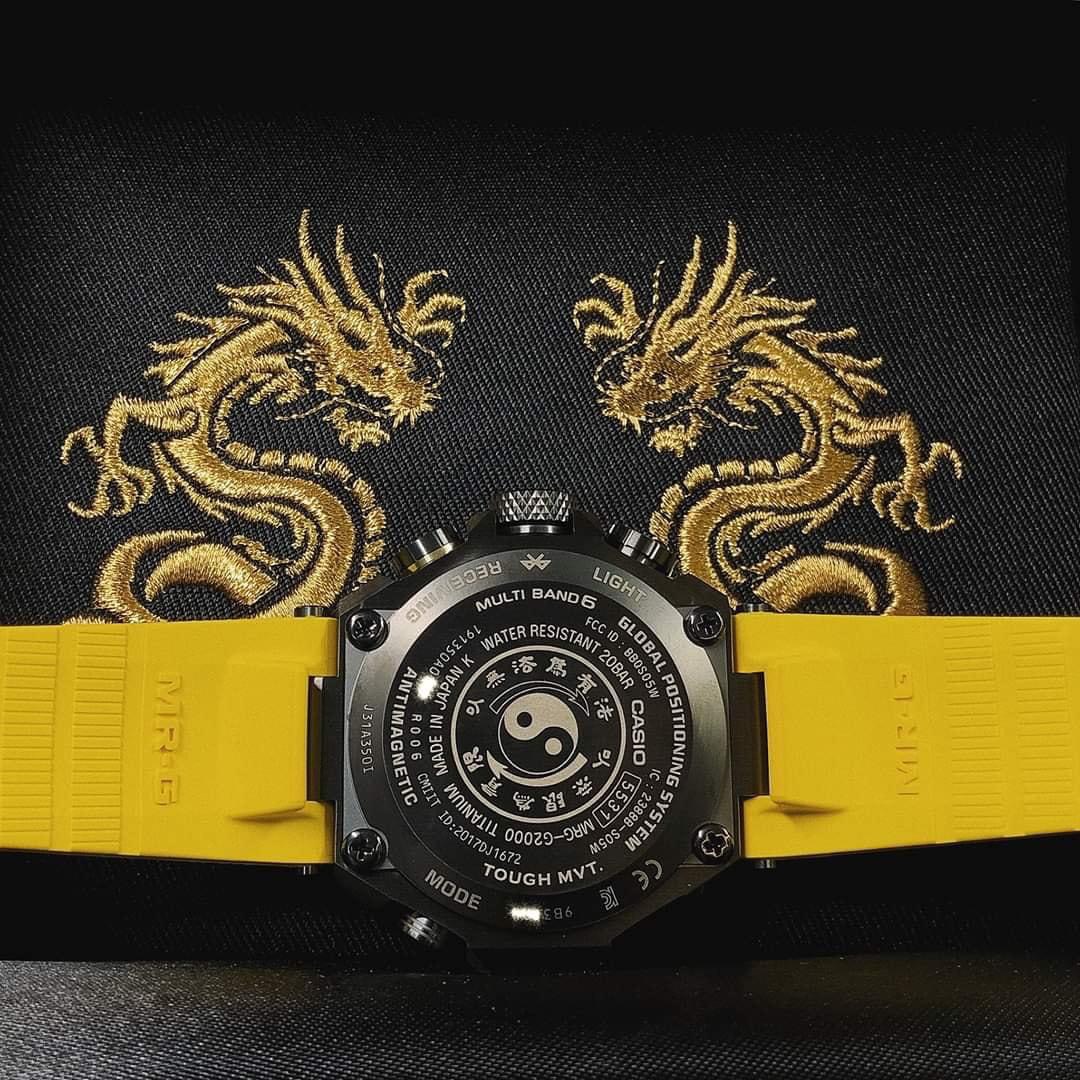 300เรือนในโลก G-SHOCK MR-G รุ่น MRG-G2000BL-9A (Bruce Lee/บรูซ ลี)
