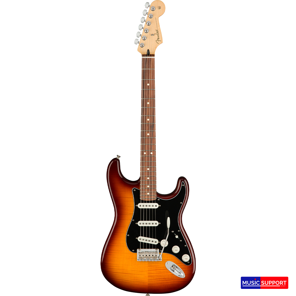 กีตาร์ไฟฟ้า Fender Player Stratocaster® Plus Top - PF - Tobacco Sunburst
