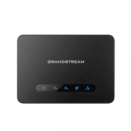 Grandstream HT812 Handy Tone Analog Telephone Adapter (ATA), 2 SIP Account, 2FXS, 2-Port LAN Gigabit