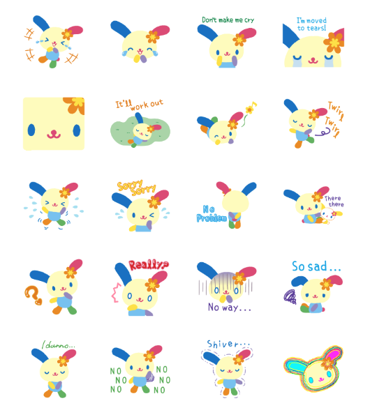 ขายสติกเกอร์ไลน์ U･SA･HA･NA